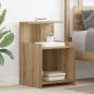 Preview: Nachttisch Artisan Eiche 40x35x60 cm Holzwerkstoff