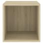 Preview: Wandschrank Sonoma-Eiche 37x37x37 cm Holzwerkstoff
