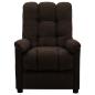 Preview: Relaxsessel Dunkelbraun Stoff