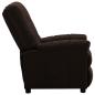 Preview: Relaxsessel Dunkelbraun Stoff