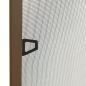 Preview: Insektenschutz für Fenster Braun 100x120 cm