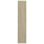 Preview: Wand-Schuhschrank Sonoma-Eiche 60x18x90 cm Holzwerkstoff