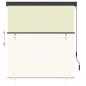 Preview: Außenrollo 140x250 cm Creme