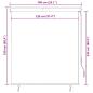 Preview: Außenrollo 140x250 cm Creme