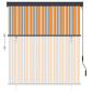 Preview: Außenrollo 140x250 cm Gelb und Blau
