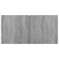 Preview: 4-tlg. TV-Schrank-Set Grau Sonoma Holzwerkstoff