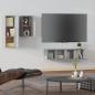 Preview: 4-tlg. TV-Schrank-Set Grau Sonoma Holzwerkstoff