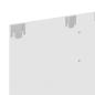 Preview: TV-Wandschrank Weiß 120x23,5x90 cm Holzwerkstoff