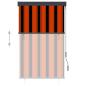 Preview: Außenrollo 100 x 250 cm Orange und Braun