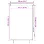 Preview: Außenrollo 100 x 250 cm Orange und Braun