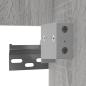 Preview: Badschrank mit Spiegel Grau Sonoma 41x38,5x48 cm