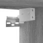 Preview: TV-Wandschrank Grau Sonoma 2 Stk. 60x30x30 cm Holzwerkstoff