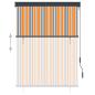 Preview: Außenrollo 120 x 250 cm Gelb und Blau