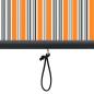 Preview: Außenrollo 120 x 250 cm Gelb und Blau