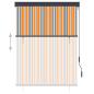 Preview: Außenrollo 120 x 250 cm Gelb und Blau