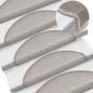 Preview: ARDEBO.de - Stufenmatten 10 Stk. 65x24x4 cm Taupe