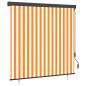 Preview: ARDEBO.de - Außenrollo 170x250 cm Weiß und Orange