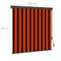 Preview: Außenrollo 160x250 cm Orange und Braun