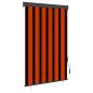 Preview: Außenrollo 120 x 250 cm Orange und Braun