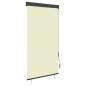 Preview: Außenrollo 80 x 250 cm Cremeweiß