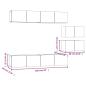 Preview: 6-tlg. TV-Schrank-Set Grau Sonoma Holzwerkstoff