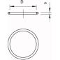 Preview: OBO Bettermann Dichtring O-Ring M20, NBR (100 ST)