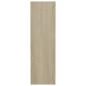 Preview: Wand-Schuhschränke 2 Stk. Sonoma-Eiche 80x18x60cm Holzwerkstoff
