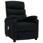 Preview: Massagesessel Schwarz Stoff