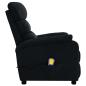 Preview: Massagesessel Schwarz Stoff