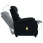 Preview: Massagesessel Schwarz Stoff