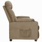 Preview: Relaxsessel Taupe Stoff