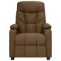 Preview: Massagesessel Elektrisch Braun Stoff