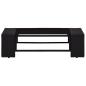 Preview: 10-tlg. Garten-Lounge-Set mit Kissen Schwarz Poly Rattan