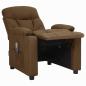 Preview: Massagesessel Braun Stoff
