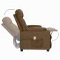 Preview: Massagesessel Braun Stoff