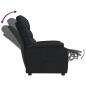 Preview: Relaxsessel Schwarz Stoff