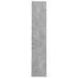 Preview: Wand-Schuhschrank Betongrau 80x18x90 cm Holzwerkstoff
