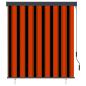 Preview: Außenrollo 140x250 cm Orange und Braun