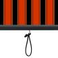 Preview: Außenrollo 140x250 cm Orange und Braun