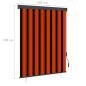 Preview: Außenrollo 140x250 cm Orange und Braun