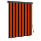 Preview: Außenrollo 140x250 cm Orange und Braun