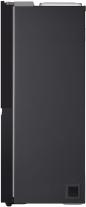 Preview: LG GSGV91EVAD Stand Side-by-Side Kombination, 91,3 cm breit, 635 L, Eis-, Crushed Ice- und Wasserspender, Wassertank, WLAN, Essence Black Steel