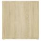 Preview: TV-Schränke 2 Stk. Sonoma-Eiche 107x35x37 cm Holzwerkstoff