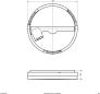 Preview: EVN DECKO LED Anbaupanel, rund, IP54, 15W, 18W, 25W, 30W, 3000K, 4000K, 5700K, 1420-3200lm, 200-240V, mit Sensor, weiß (AP35300125S)