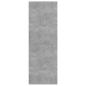 Preview: TV-Wandschrank Betongrau 37x37x107 cm Holzwerkstoff