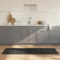 Preview: ARDEBO.de - Teppich Rechteckig Grau 60x200 cm Bambus