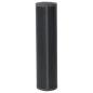 Preview: Teppich Rechteckig Grau 60x200 cm Bambus