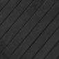Preview: Teppich Rund Grau 60 cm Bambus