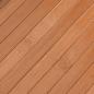 Preview: Teppich Rund Natur 100 cm Bambus