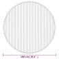 Preview: Teppich Rund Natur 100 cm Bambus
